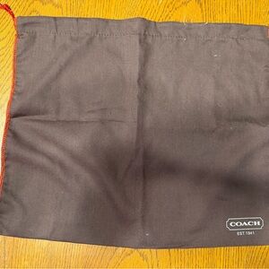 Coach Chocolate Brown Dust Bag
